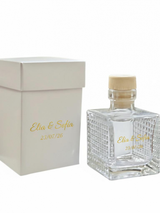 Bottiglia Cubo 100ml , Serigrafia